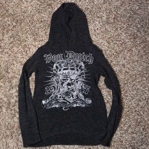 Von Dutch hooded shirt